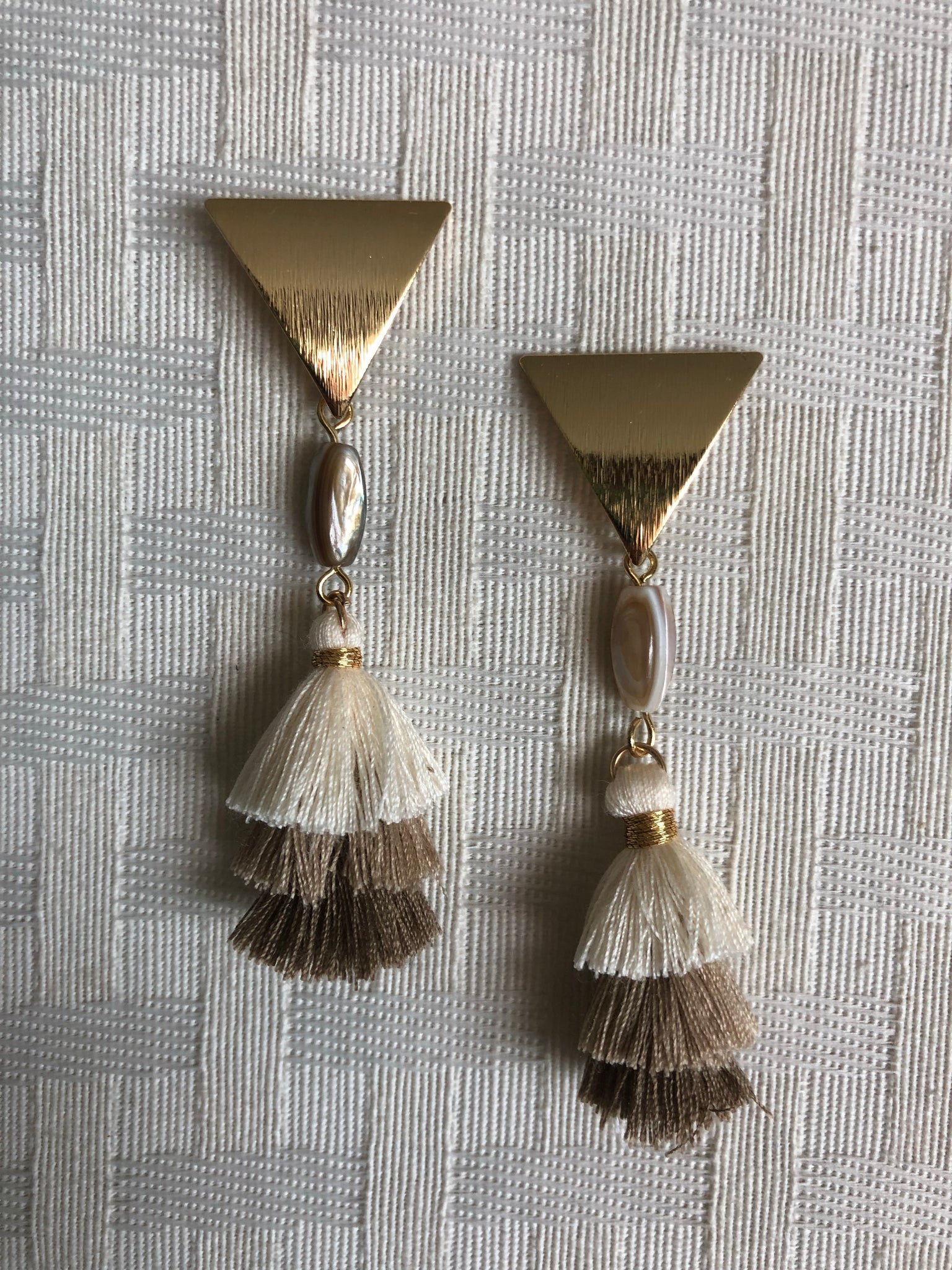 Sand Tassel Earrings